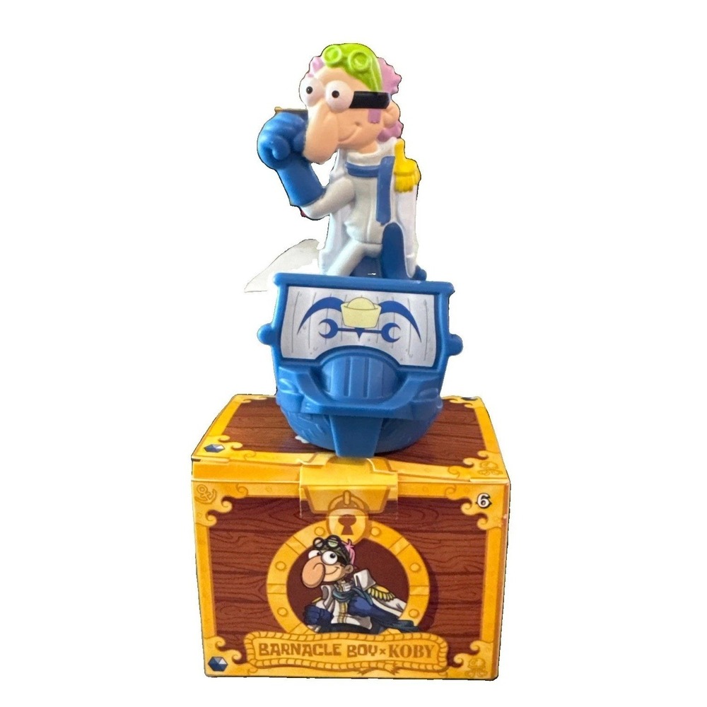 McDonalds Toy OS Barnacle Boy X Koby Blue SpongeBob One Piece Collaboration #6